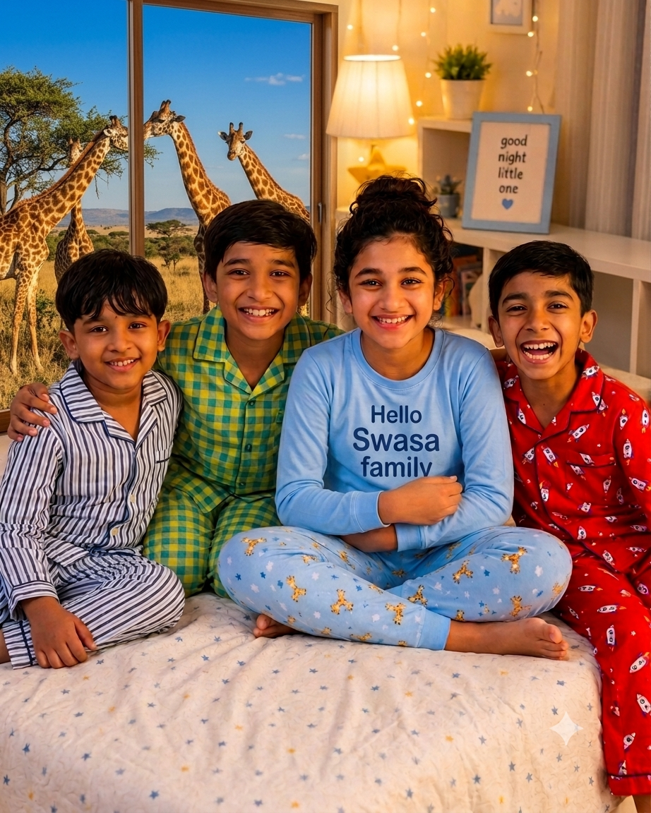 Kids Sleepwear Collection by Swasa Signatures