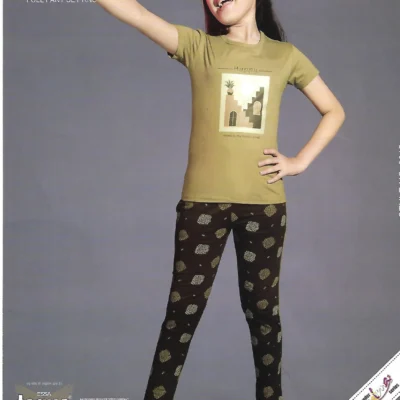 Essa Elina Plus Girls' Nightwear - Pattern 1