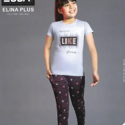 Essa Elina Plus Girls' Nightwear - Pattern 4