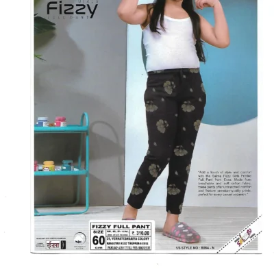 ESS-FIZZ-3 Essa Fizzy Girls' Full Pants - Pattern 3