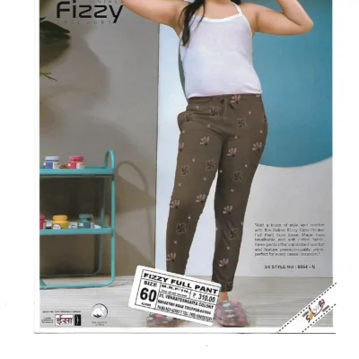 ESS-FIZZ-4 Essa Fizzy Girls' Full Pants - Pattern 4