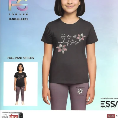 Essa G-4131 Tencel Full Pant Set - Pattern 3