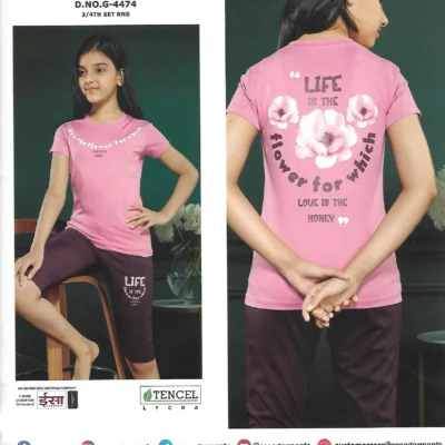 Essa G-4474 Girls' Casual Wear - Pattern 1
