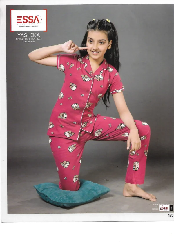 ESS-YAS-1 Essa Yashika Collar Girls' Wear – Pattern 1