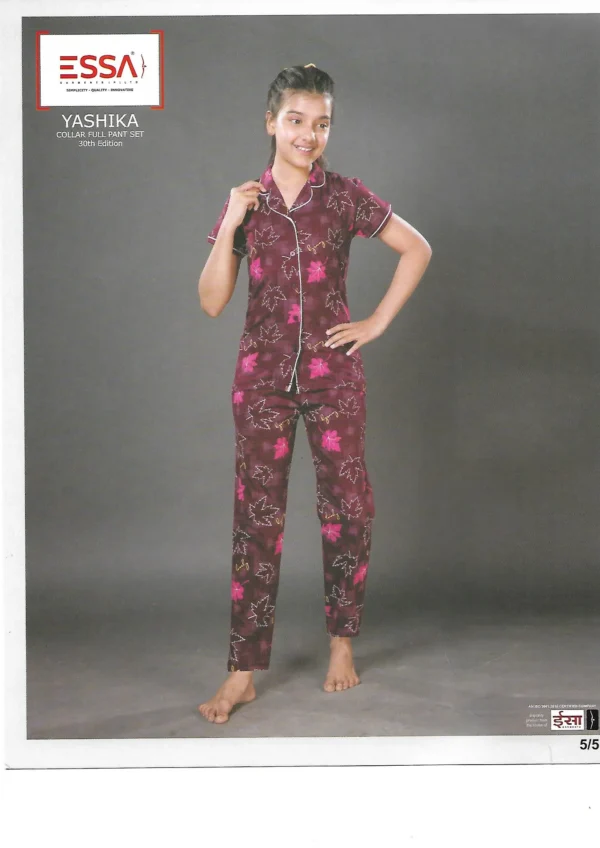 ESS-YAS-5 Essa Yashika Collar Girls' Wear – Pattern 5