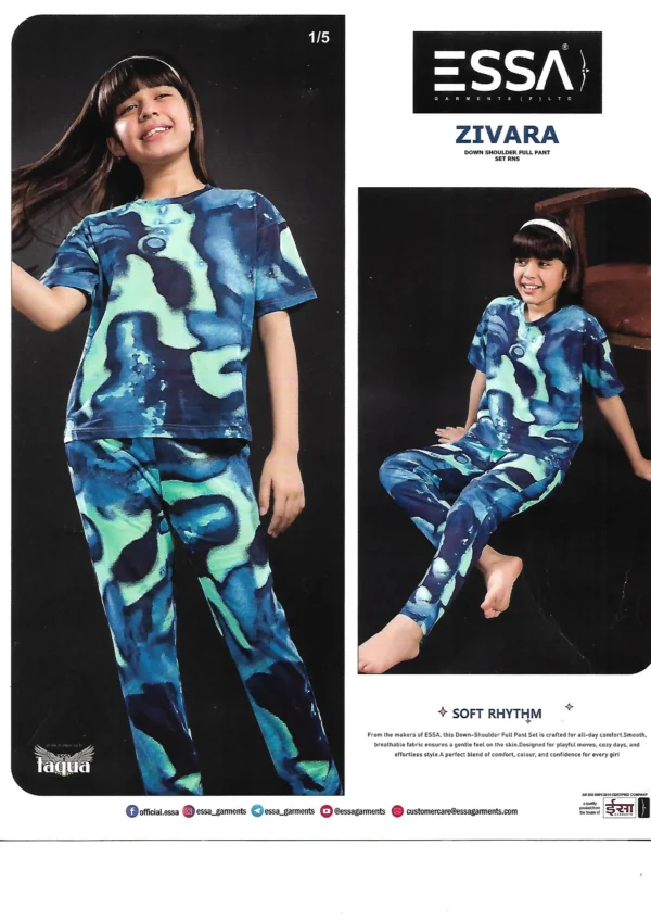ESSA-ZIV-1 Essa Zivara Girls' Wear – Pattern 1