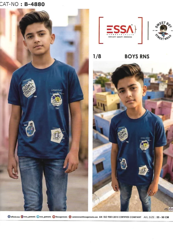ESSA Boys B-4880 T-Shirt – Pattern 1