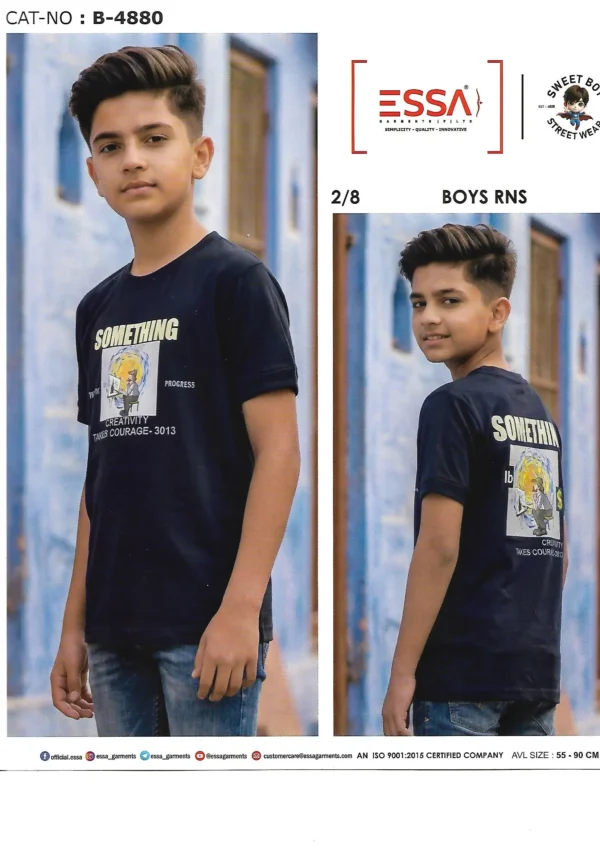 ESSA Boys B-4880 T-Shirt – Pattern 2