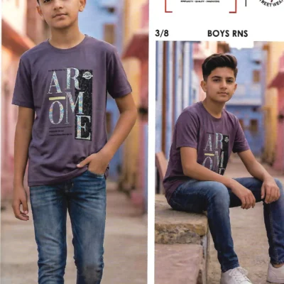 3 ESSA Boys B-4880 T-Shirt – Pattern 3