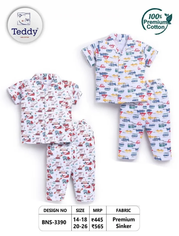 3390 3390 Classic Print - Teddy Boys