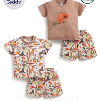 6202 Same Print - Teddy Boys