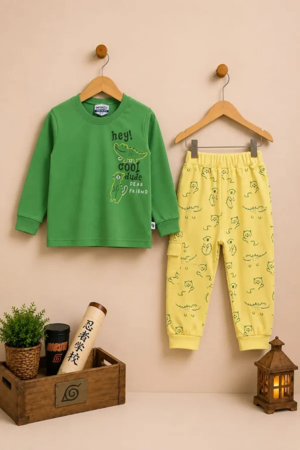 KKB-INF-GreenY-ShirtPant set-1-5-449