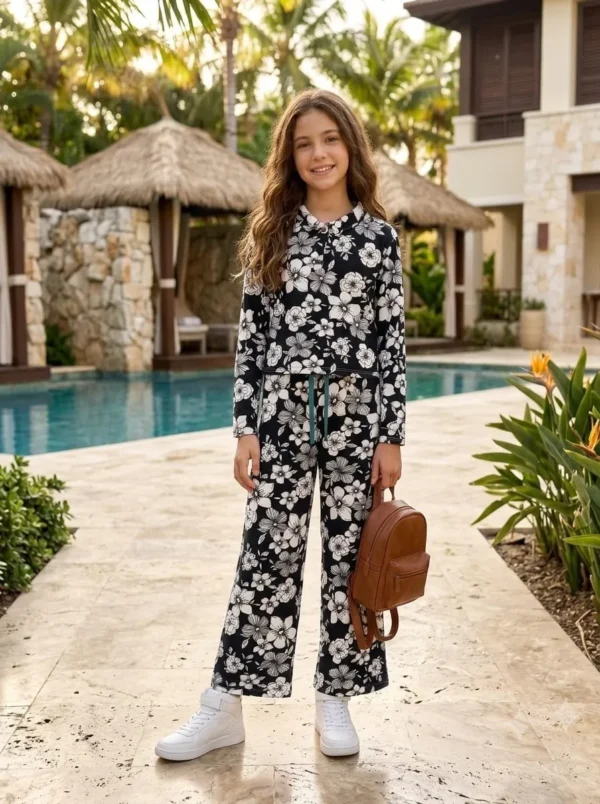 KKG Palazzo Set - Black