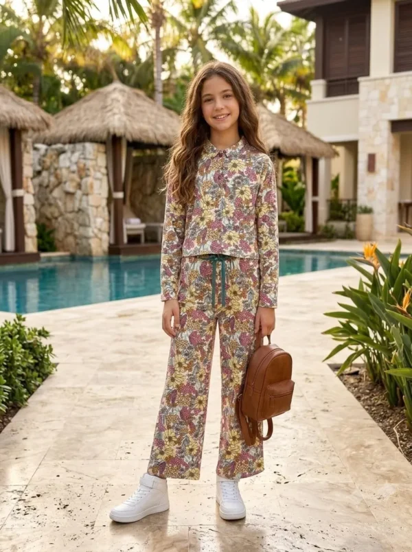 KKG-FLO-Plazzo1 Set-7-16-559 KKG Palazzo Set - Floral