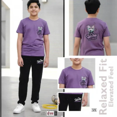 Scan_0077 ESSA Boys B-4748 T-Shirt and Pants Set – Pattern 2