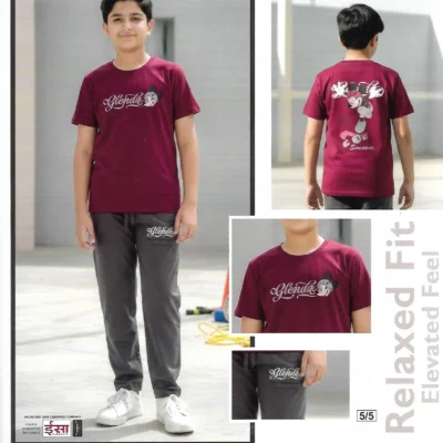 Scan_0078 ESSA Boys B-4748 T-Shirt and Pants Set – Pattern 3
