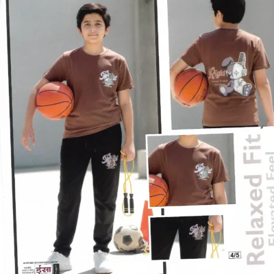 Scan_0080 ESSA Boys B-4748 T-Shirt and Pants Set – Pattern 5