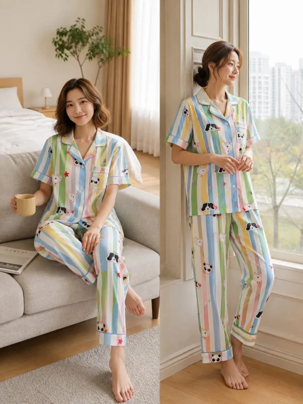 Stripes Doggy - Korean Collection 2 Piece